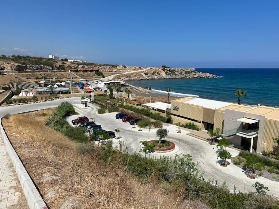 Penthouse Med Privat Saltvannsbasseng Pa Esentepe Beach キレニア エクステリア 写真